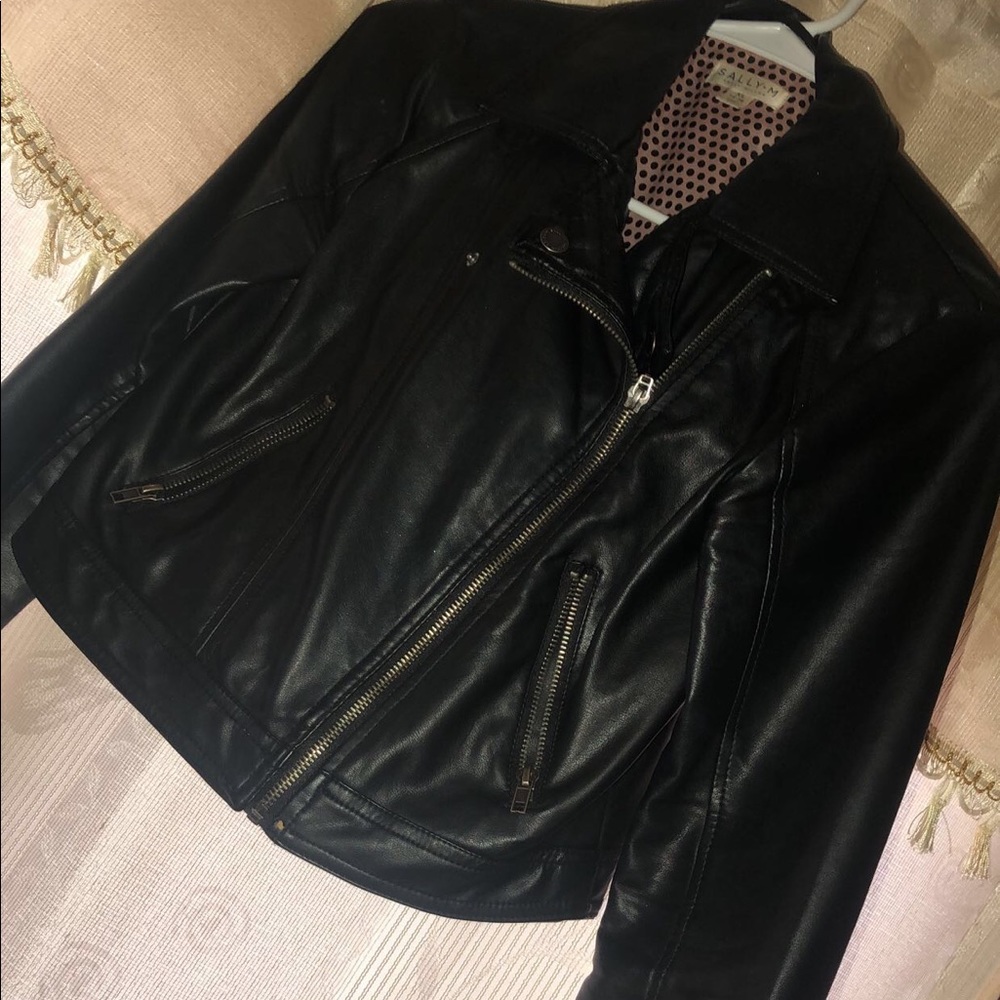 Leather jacket
